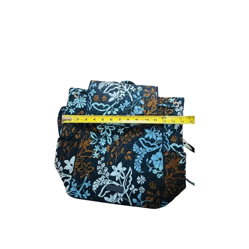 Vera Bradley Backpack Java Floral Drawstring